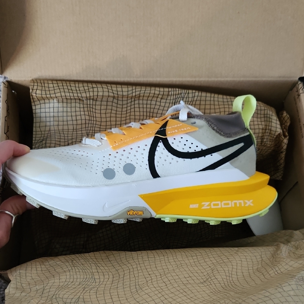Nike ZoomX Women's Athletic Shoes - White, Yellow, Black